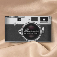 Photographer Classic Camera Photography Business Card
