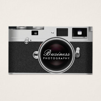 Photographer Classic Camera Photography Business Card