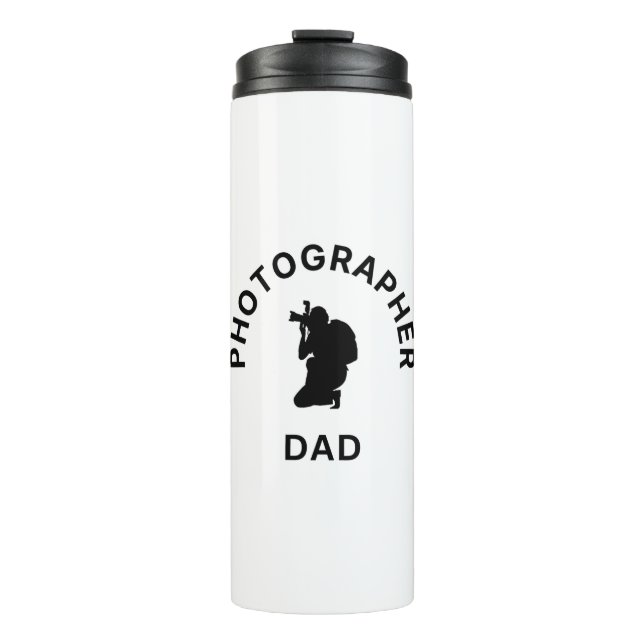 Photographer Dad Thermal Tumbler (Front)