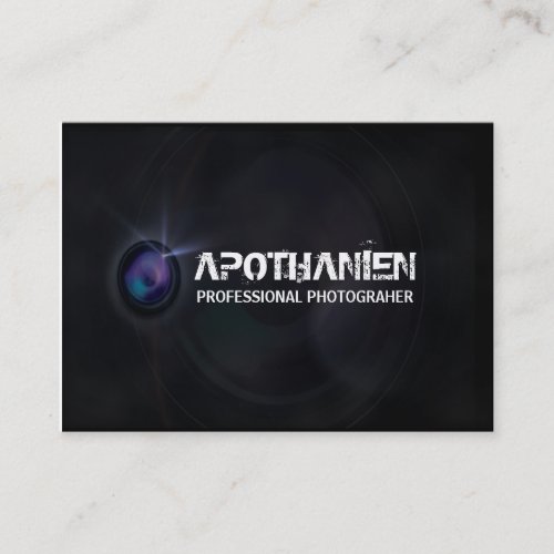 Photographer Design Business Cards