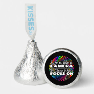 Photographer Focus Quote - Life Like a Camera Hershey®'s Kisses®