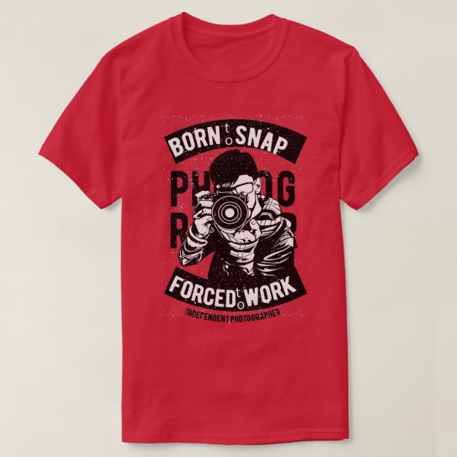 Photographer Gift Idea  T-Shirt (Design Front)