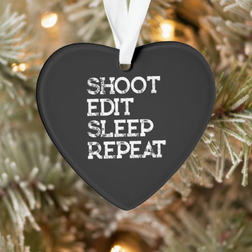 Photographer Gift Photography Shoot Ornament