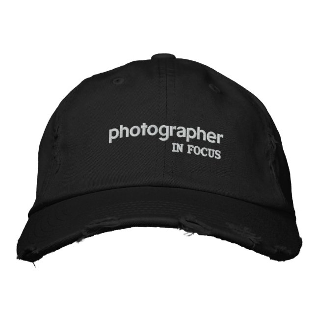 Photographer In Focus Hat (Front)