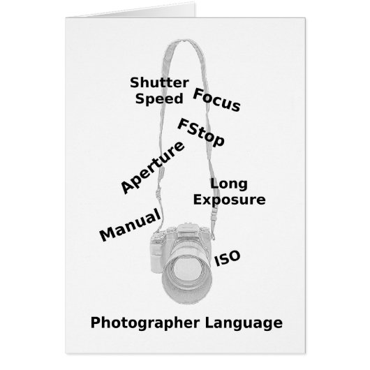 Photographer Language Cards (Front)
