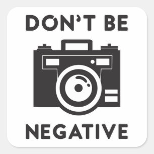 Photographer Lens Photography Camera Gift Idea Square Sticker