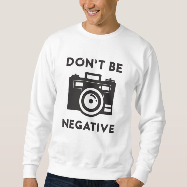 Photographer Lens Photography Camera Gift Idea Sweatshirt (Front)