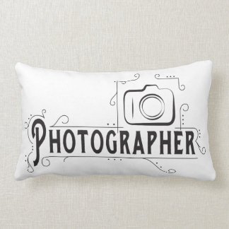Photographer Lumbar Pillow