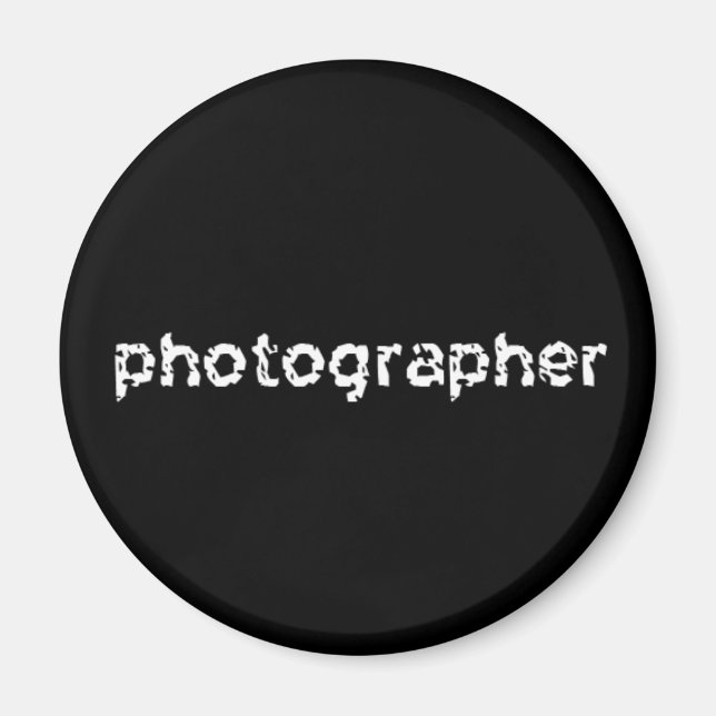 Photographer Magnet (Front)
