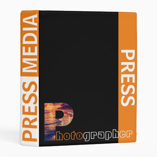 Photographer Mini Binder (Front/Spine)