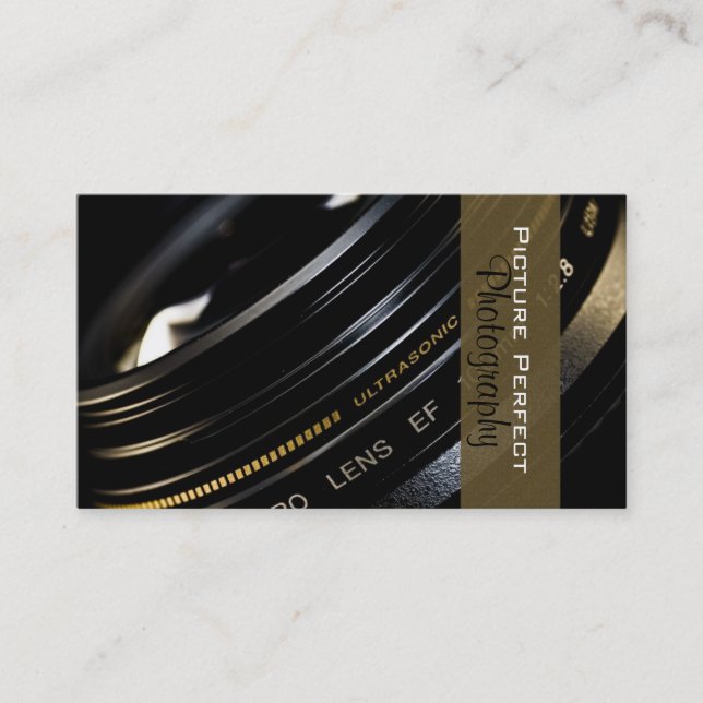 Photographer, Photography Business Card (Front)