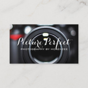 Photographer,Photography, Camera Business Card