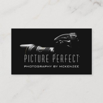 Photographer Photography  Camera Business Card by ArtisticEye at Zazzle