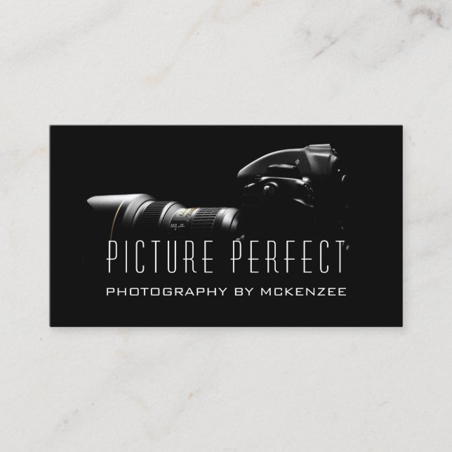 Photographer,Photography, Camera Business Card (Front)