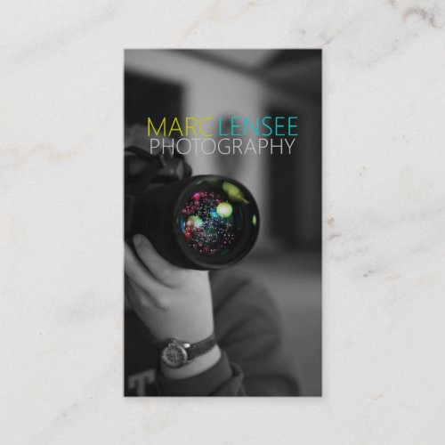 Photographer,Photography, Camera Business Card