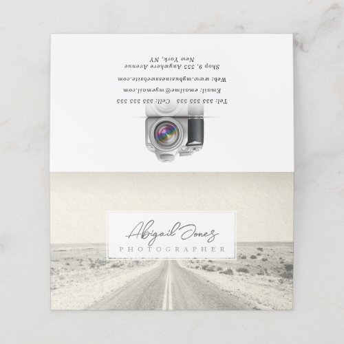Photographer Photography Graphic Designer Media Appointment Card