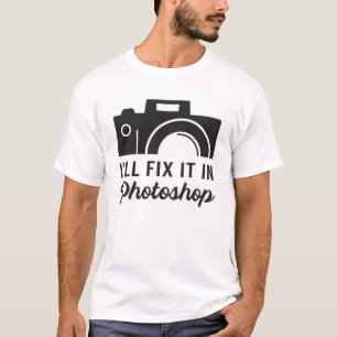 Photographer Photography Lens Funny Gift Idea T-Shirt