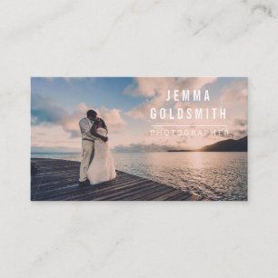 Photographer Photography Portfolio Template Business Card