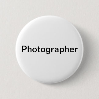 Photographer Pinback Button