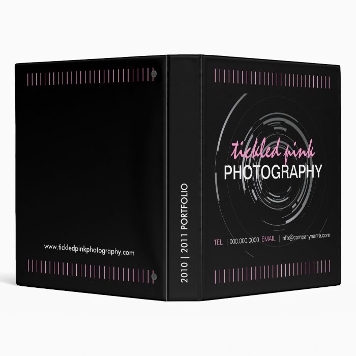 Photographer Portfolio Binder