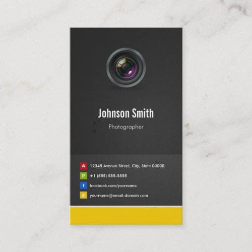 Photographer _ Premium Creative Innovative Business Card