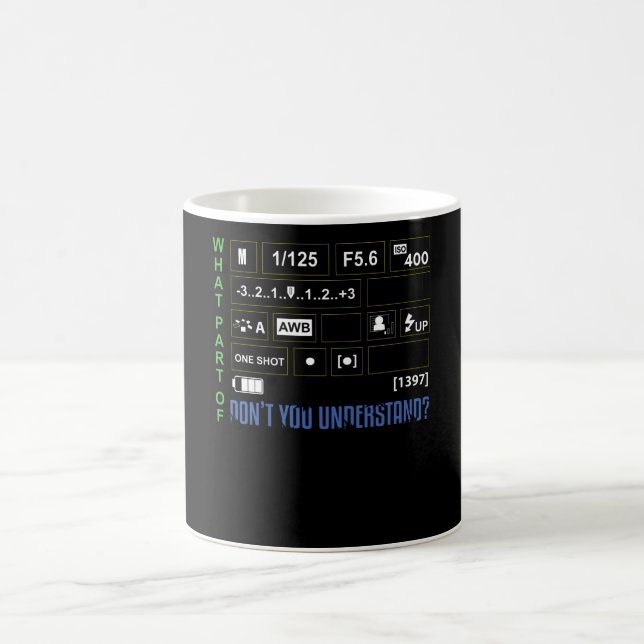 Photographer Professional Funny Coffee Mug (Center)