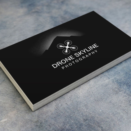 Photographer Skyline Aerial Video & Photography Business Card