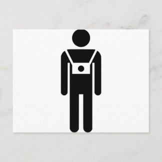 Photographer Symbol Front Postcard