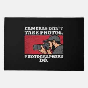 Photographer Taking Pictures Doormat