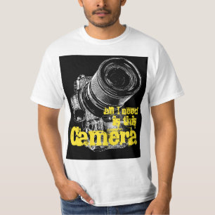 Photographer tshirts cool camera