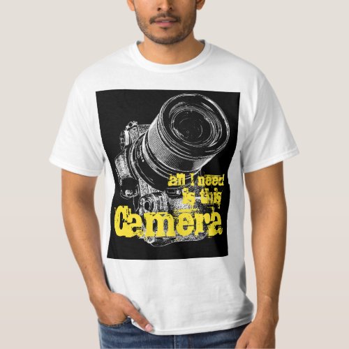 Photographer tshirts cool camera