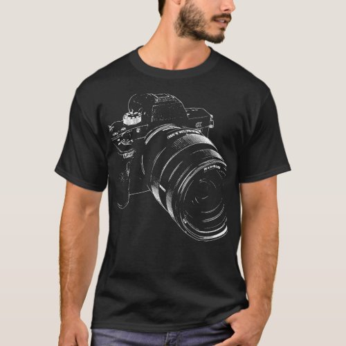 Photographer Tshirts Cool Camera
