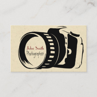 Photographer (videographer) card
