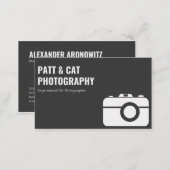 Photographer Visiting Card (Front/Back)