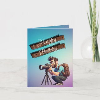 Photographer's Birthday Card