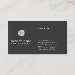 Photographers Business Card