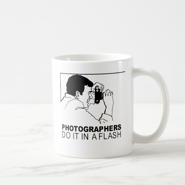 photographers do it in a flash coffee mug (Right)