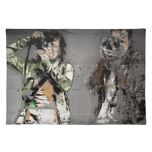 Photographer's Graffiti Placemat (Front)