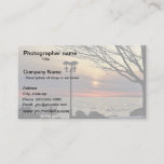 Photographer&#39;s Watermark Photo Business Card at Zazzle