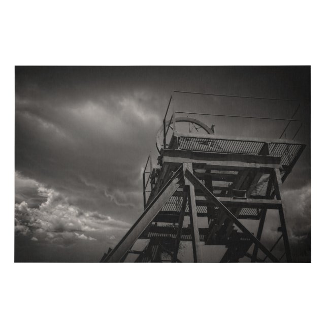 Photographic Art - Mine Frame head Faux Canvas Print (Front)