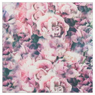 Photographic Floral Fabric