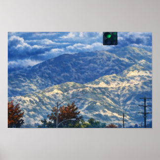 Photographic Landscape Art Edited Poster