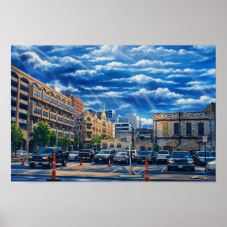 Photographic Landscape Art Edited Poster