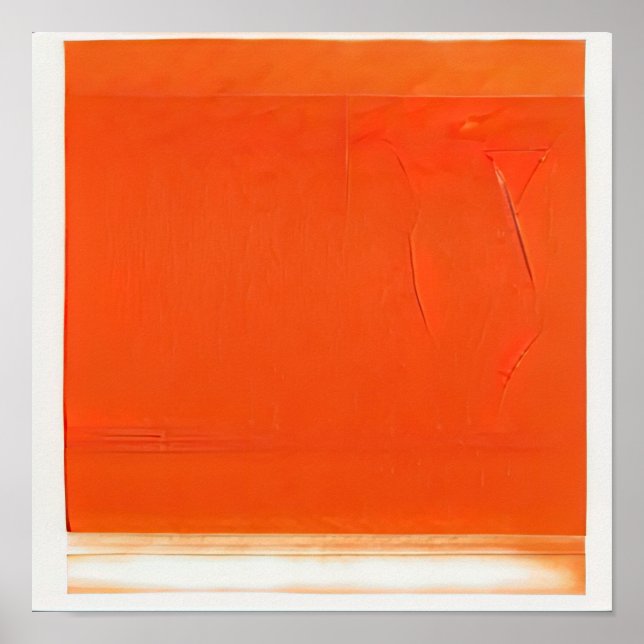 Photographic Memory Orange Poster (Front)