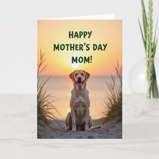 Photographic Mothers Day Card (Front)