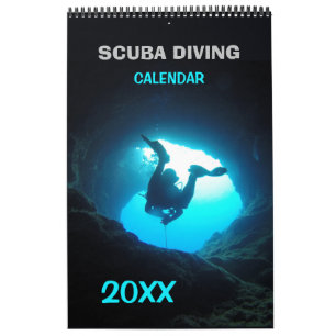 Photographic Scuba Diving Themed 2027 Calendar