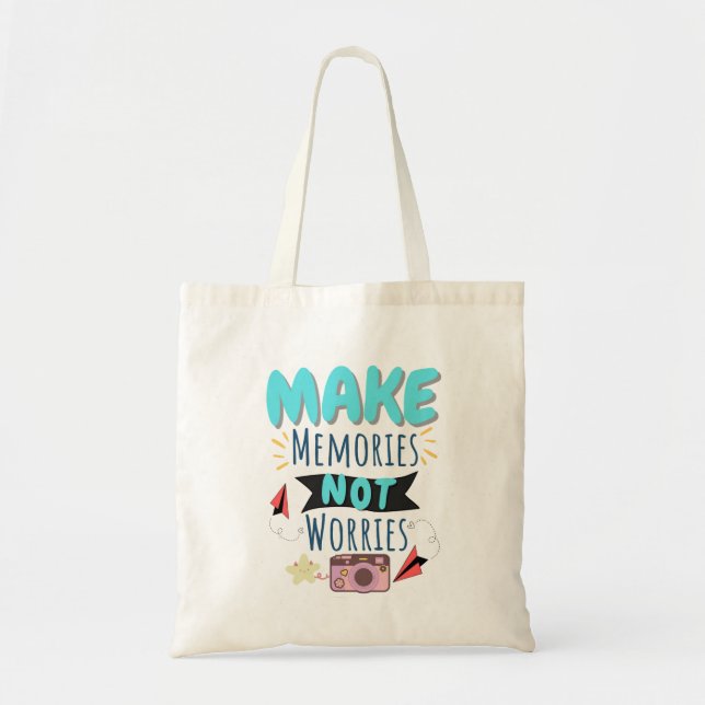 Photography Aesthetic Quote Tote Bag  (Front)
