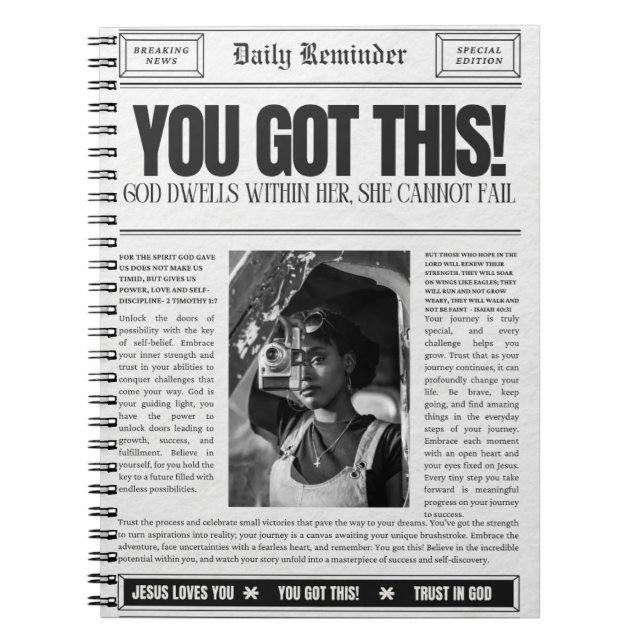 Photography book, Bible Notebook (Front)