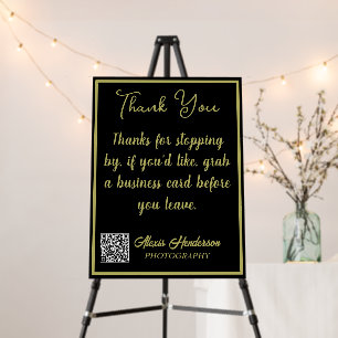 Photography Booth Thank You Foam Board