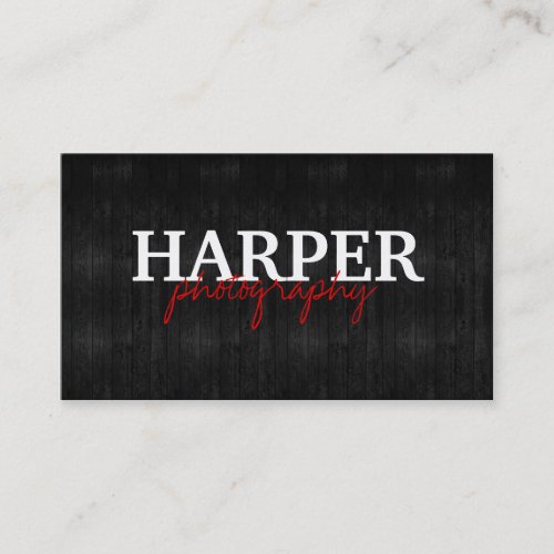 Photography Business Card